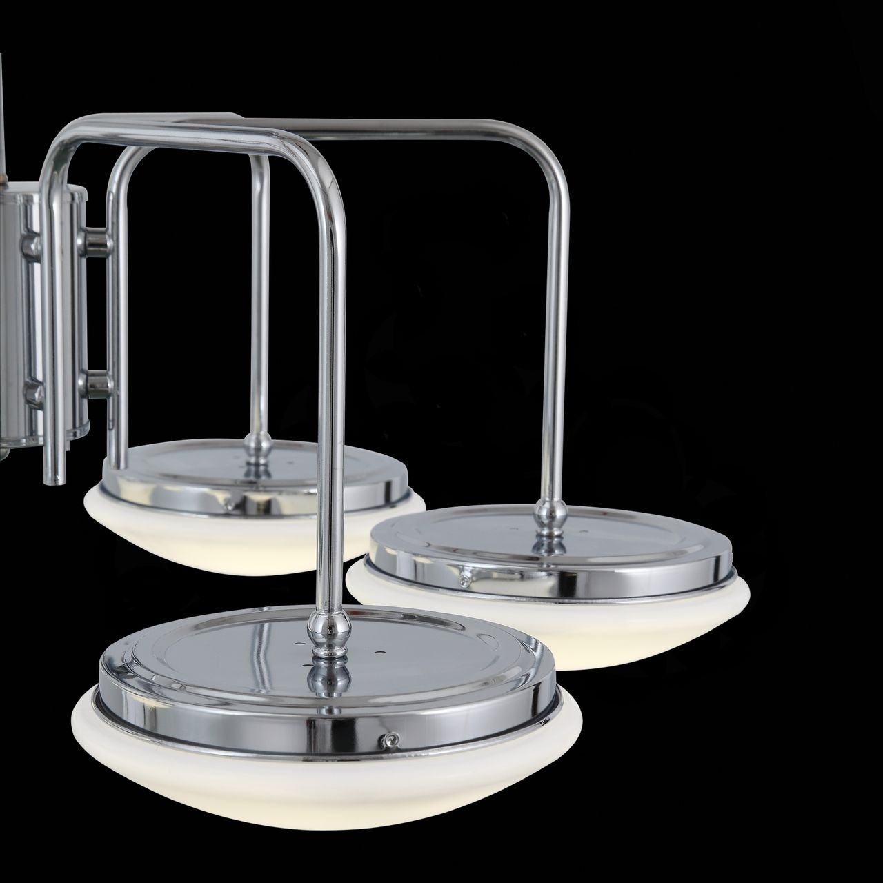 Потолочная светодиодная люстра ST Luce Pratico SLE120.102.06 белая ST LUCE PRATICO CHROME 109195 Белый  - Вид №1