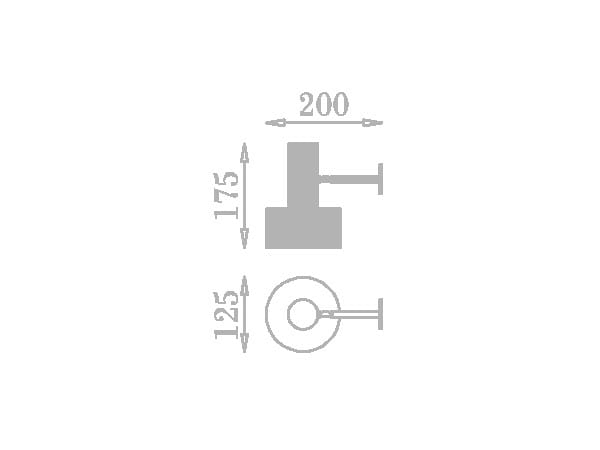 Латунный светодиодный настенный светильник 247LAB RB ARCH-00098973 - Вид №5