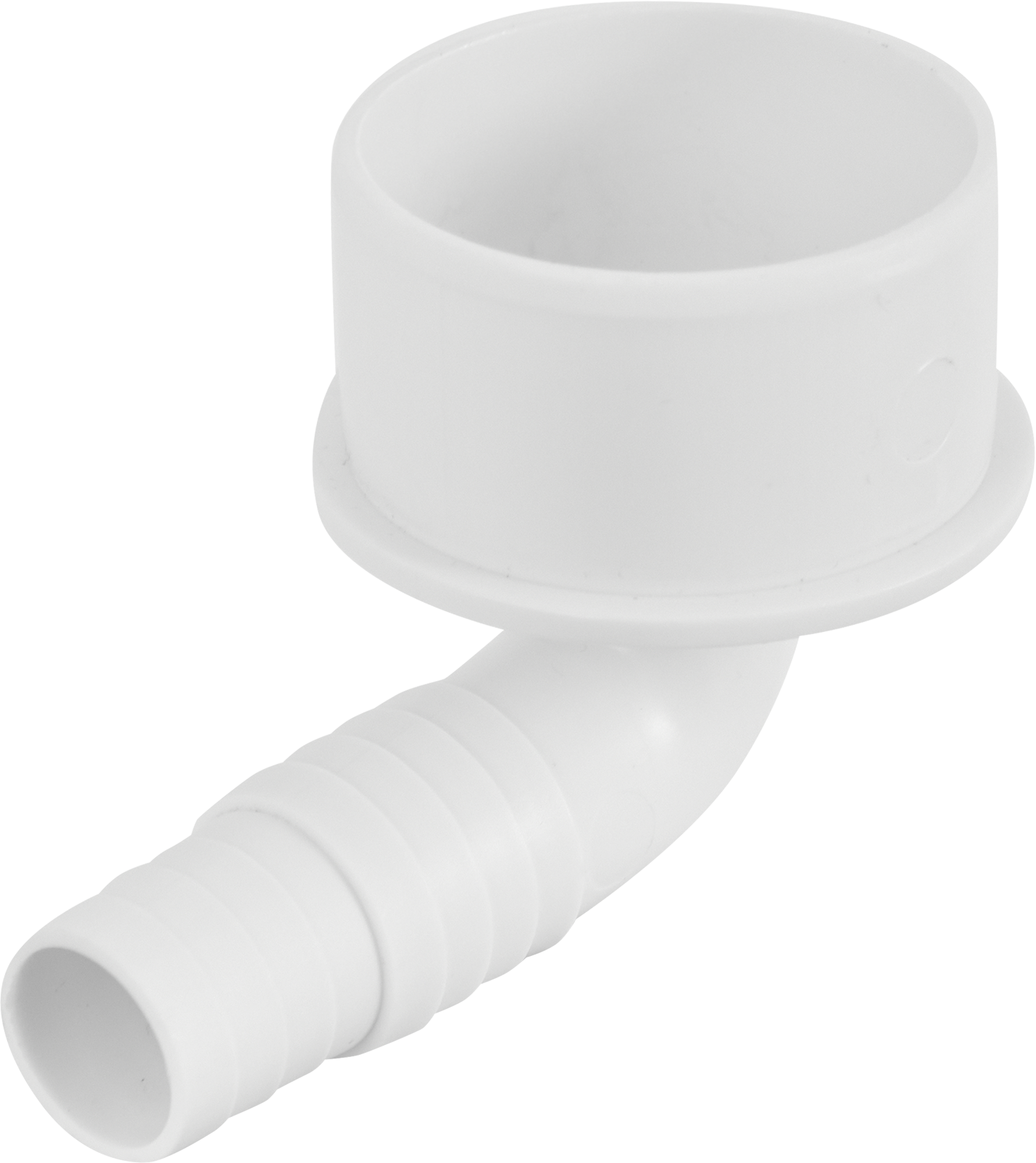 Г-образный адаптер для подключения слива ORIO белый ø50 мм 86198331 STLM-0066711