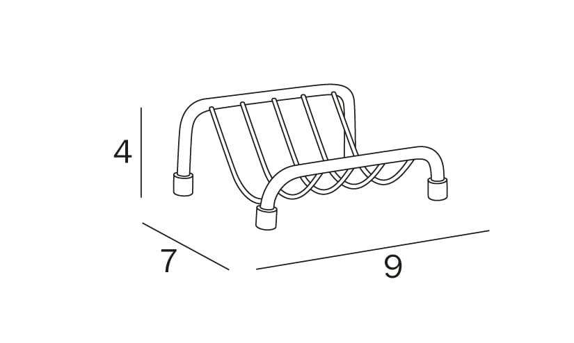 Подставка для мыла INDA® COLORELLA ARCH-00001006 - Вид №1