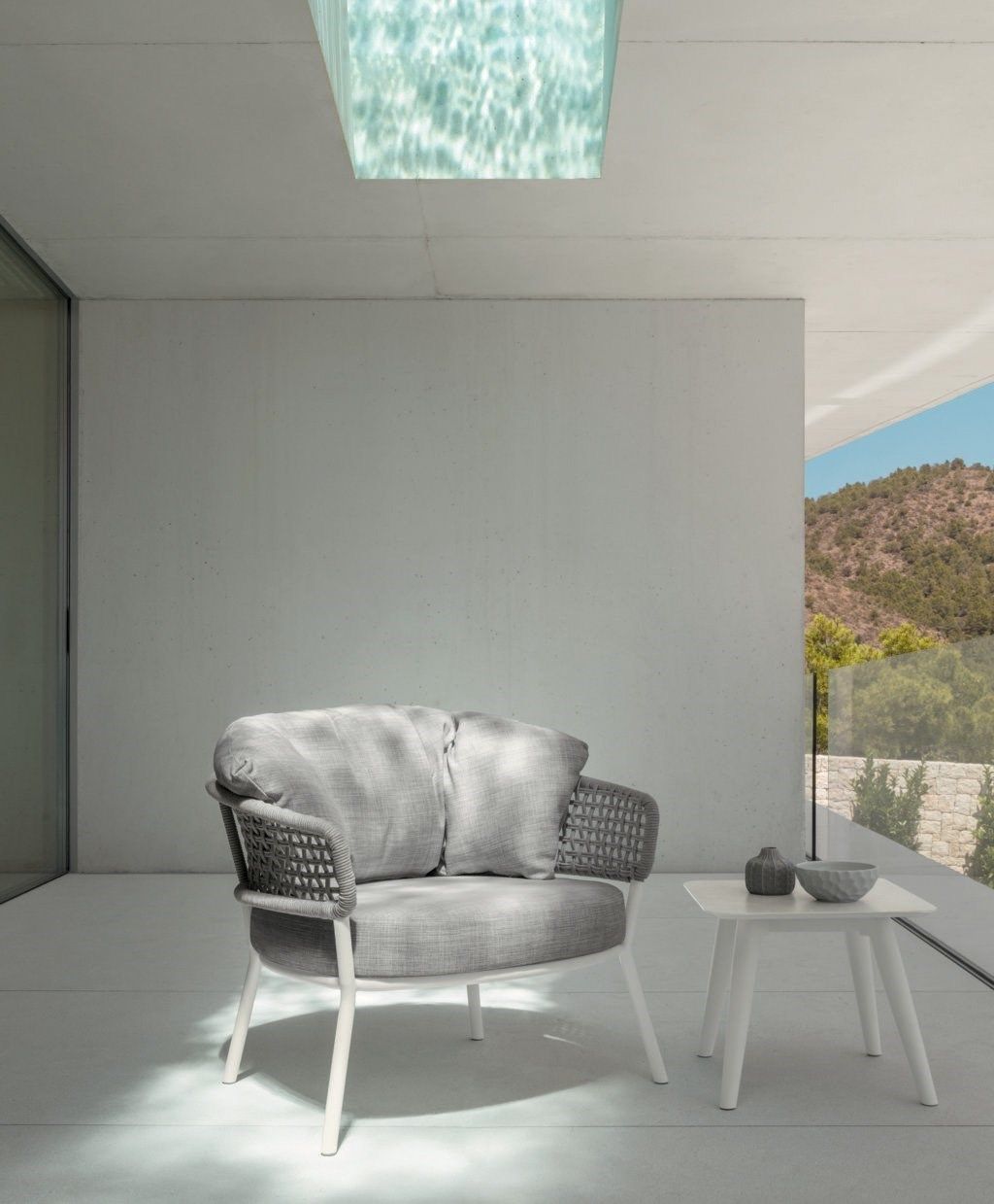 Садовое кресло с подлокотниками Talenti Moon Alu ARCH-00083980 - Вид №1