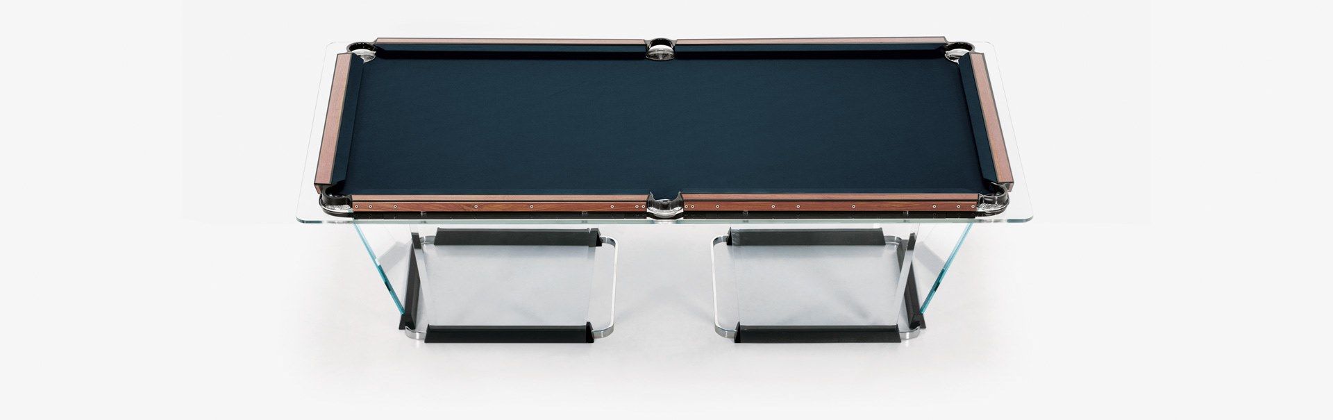 Бильярдный стол из закаленного стекла с грецкими орехами Teckell T1.3 ARCH-00109158 - Вид №11