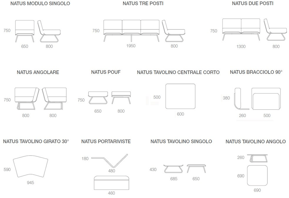 Albaplus Модульное кресло Natus sun-id-1434388 - Вид №9