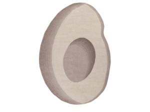 Шерстяной ковер ручной работы