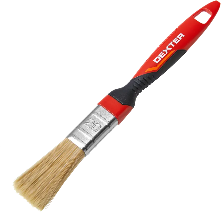 Кисть Dexter для алкидных красок 20 мм с эргономичной ручкой 82798215
