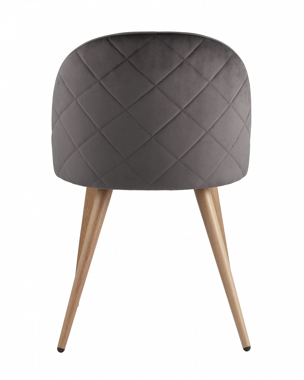 Стул с мягкой обивкой серый с ромбами "Лион" STOOL GROUP ДИЗАЙНЕРСКИЕ 00-3881979 Серый  - Вид №2