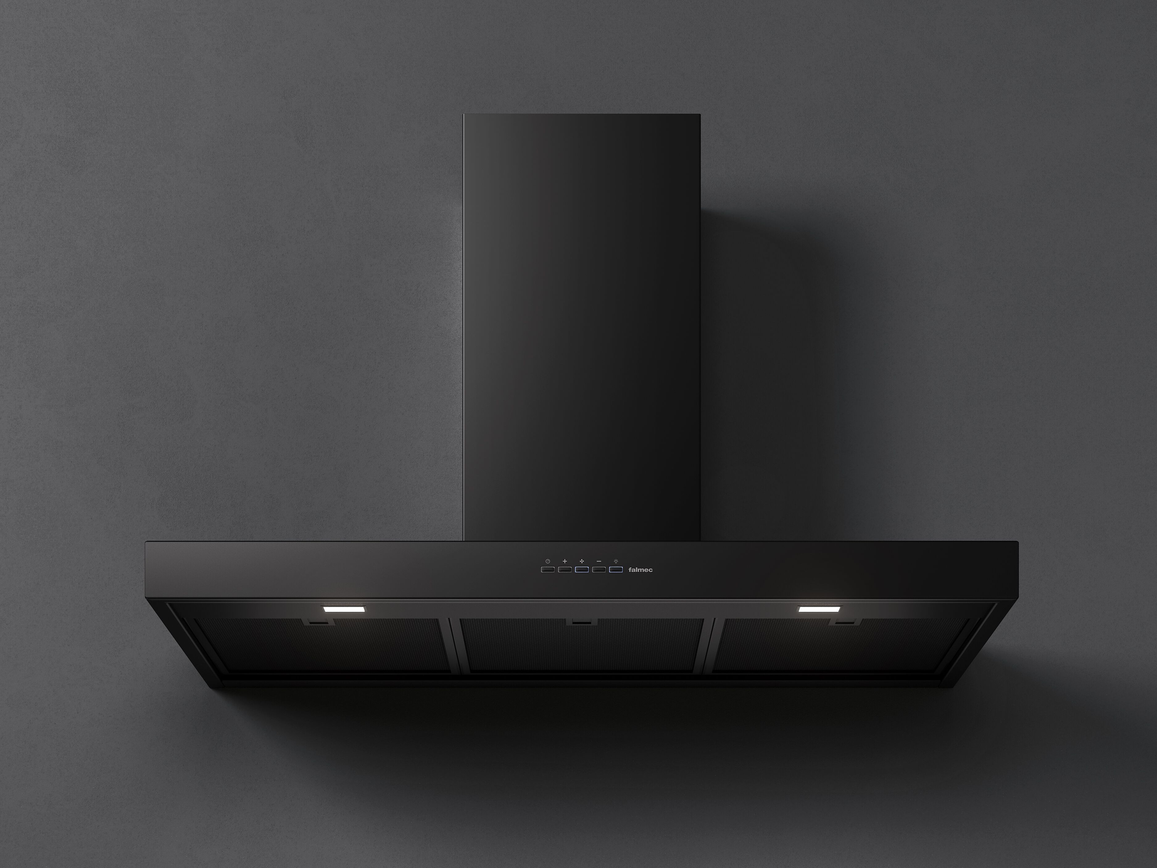 Настенный стальной вытяжной вентилятор с активированным углем Falmec дизайн ARCH-00081087 - Вид №1