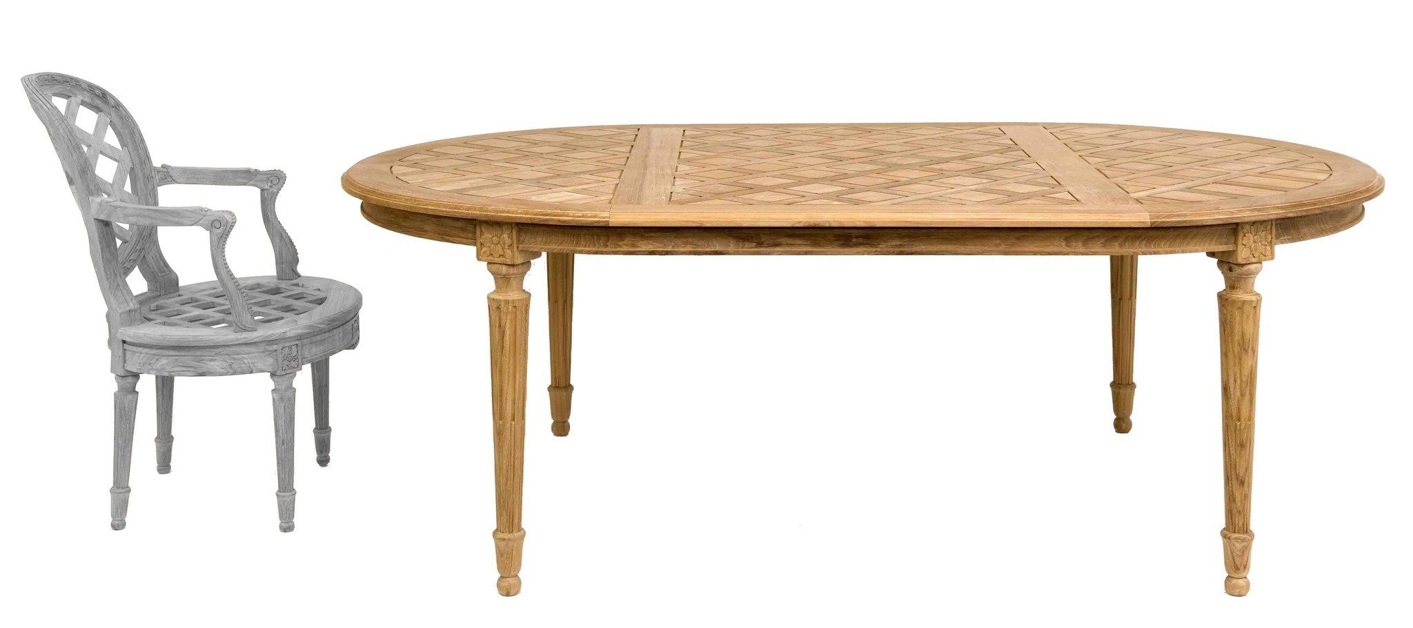 ТИК овальный садовый стол ASTELLO Bouton d'Or ARCH-00052336 - Вид №1