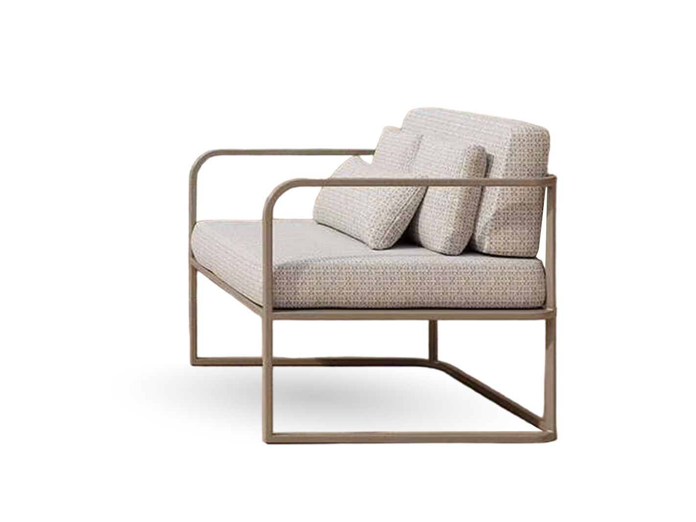 Стальное садовое кресло с подлокотниками MEMEDESIGN круиз ARCH-00088118 - Вид №1