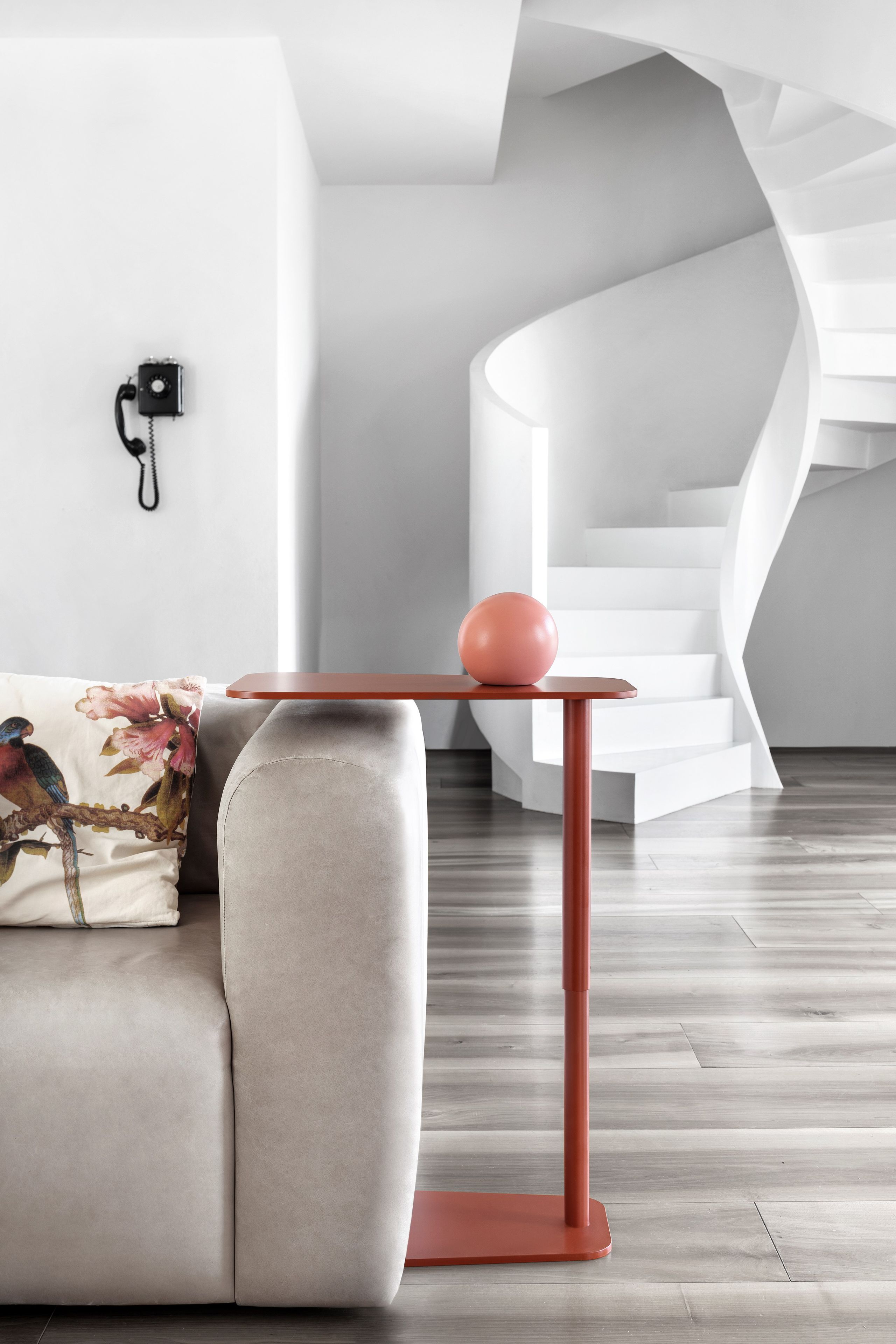 Прямоугольный металлический сервировочный стол с подносом TrabA' JENS ARCH-00088152 - Вид №2