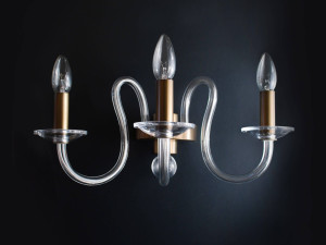 Настенный светильник из муранского стекла