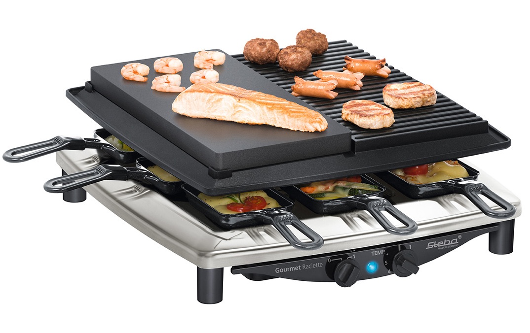 8117375 Раклетница Steba RC 4 Plus DELUX Chrome серебристый STDN-0037588 - Вид №9