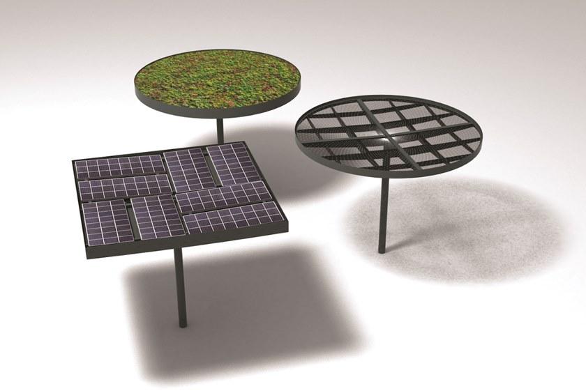 mmcité1 Многофункциональный навес из оцинкованной стали с освещением sun-id-1356427 - Вид №1