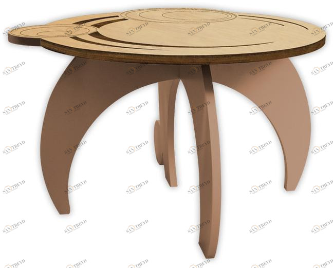 LAS Низкий стол в мдф sun-id-1465807