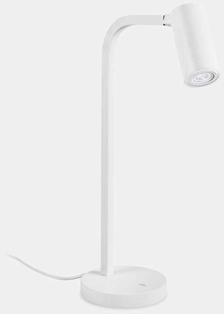 LEDS C4 Настольная металлическая светодиодная лампа прямого света с фиксированным кронштейном Simply 10-7982-05-05/14-14 - Вид №1