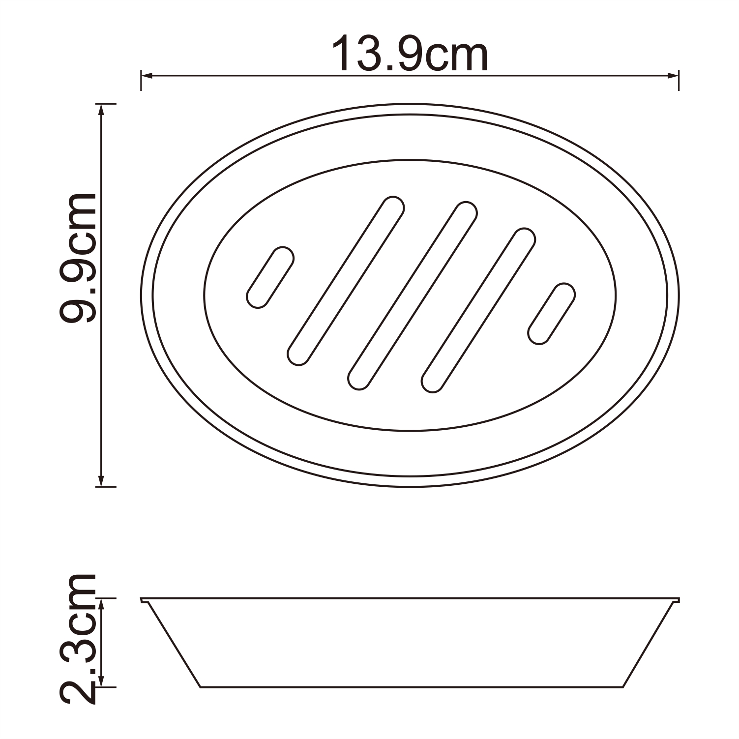 K-6729 Ruwer Мыльница WasserKRAFT Ruwer K-6700  - Вид №3