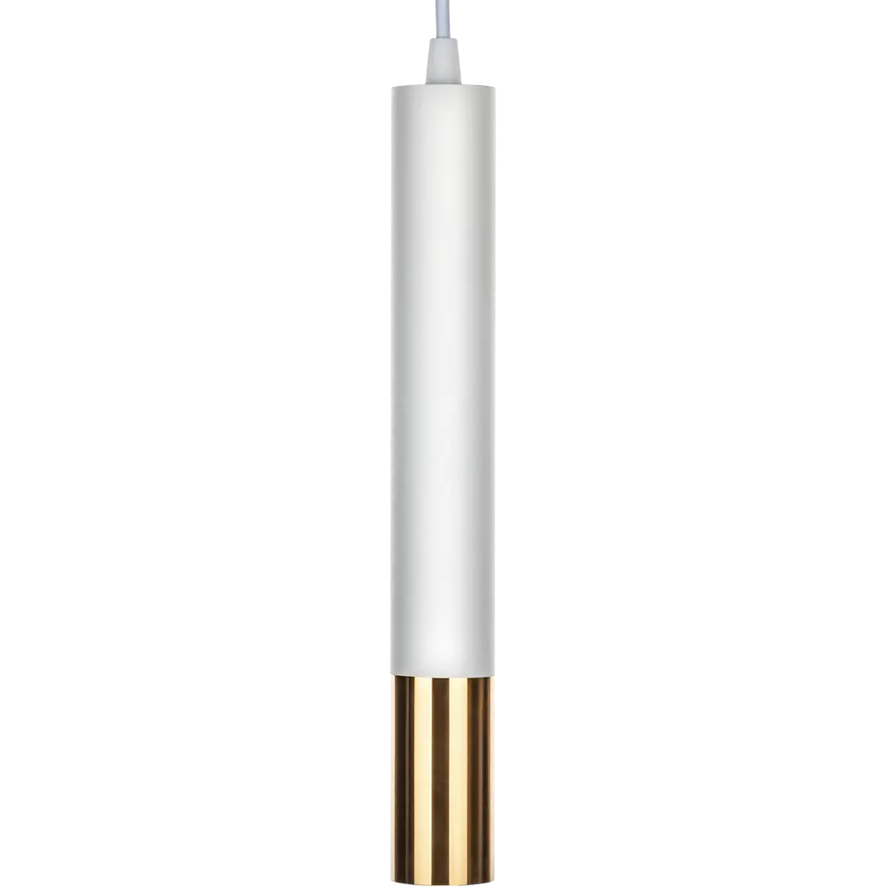 Трековый светильник подвесной светодиодный Ritter Artline 300x40мм до 1м 12Вт до 6.4м² 4000К металл белый/золото 84846861 STLM-2128577  - Вид №3