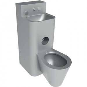 Edone Моноблок для унитаза - настенный умывальник / установка через стену