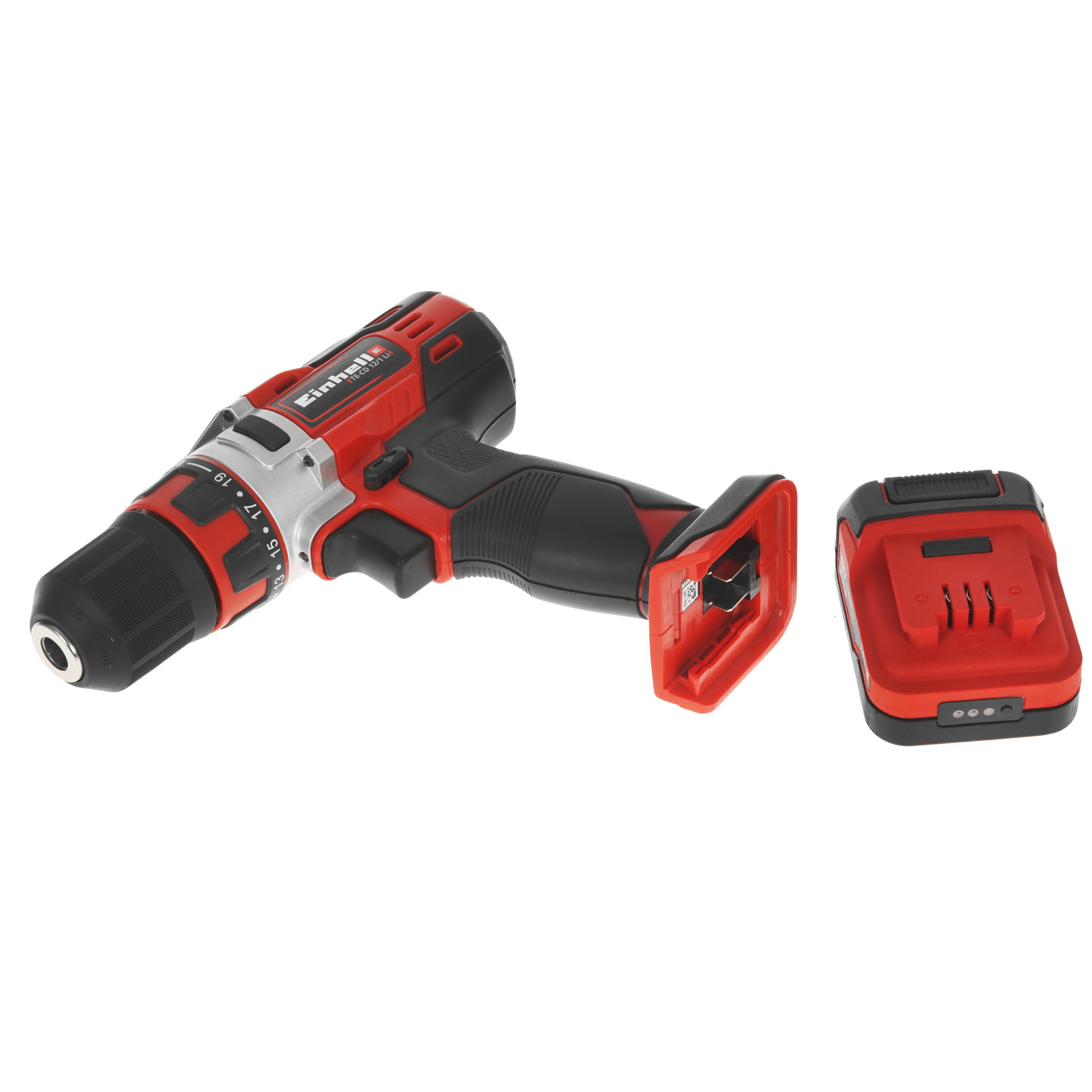Дрель-шуруповерт Einhell TE-CD 12/1 Li 1x2.0Ah 5346581 STDN-0075016 - Вид №4