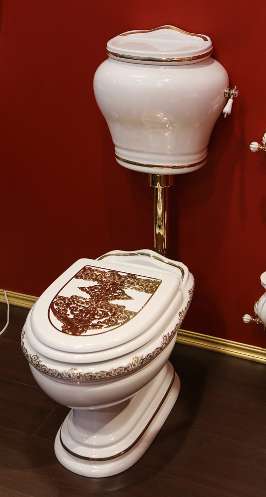 ML.MLD-25.712.BI/ML.MLD-25.728.BI/ML.OLV-29.013/ML.OLV-29.015/ML.RIC-29.040.BI.BR/ML.RIC-29.045.BR Напольный унитаз Migliore Milady - Вид №1