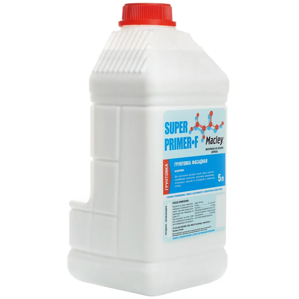 Грунтовка фасадная Macley Super Primer-F 5 л 82402482 STLM-2058011 