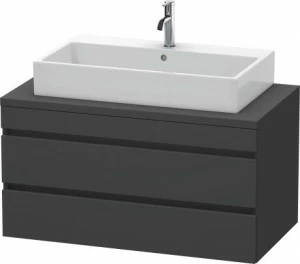 DS531904949 Тумбочка для консоли DuraStyle #DS5319 1000 x 548 мм Графит матовый, декор