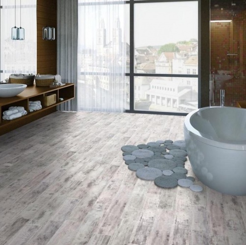 Виниловый ламинат Tarkett New Age Misty Дуб с брашью (Текстурированная) 914,4х152,4/101,6 мм 1000901205 - Вид №3