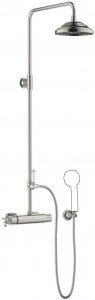 34459360-06_1_11420360-06_1 Душевая стойка с душевым термостатом - платина матовая Dornbracht Madison