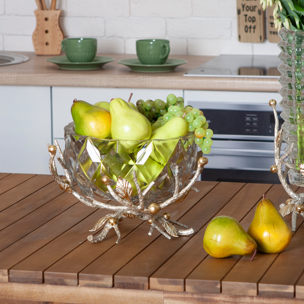 59002 BOGACHO Фруктовница-конфетница Весна Айвори  - Вид №3