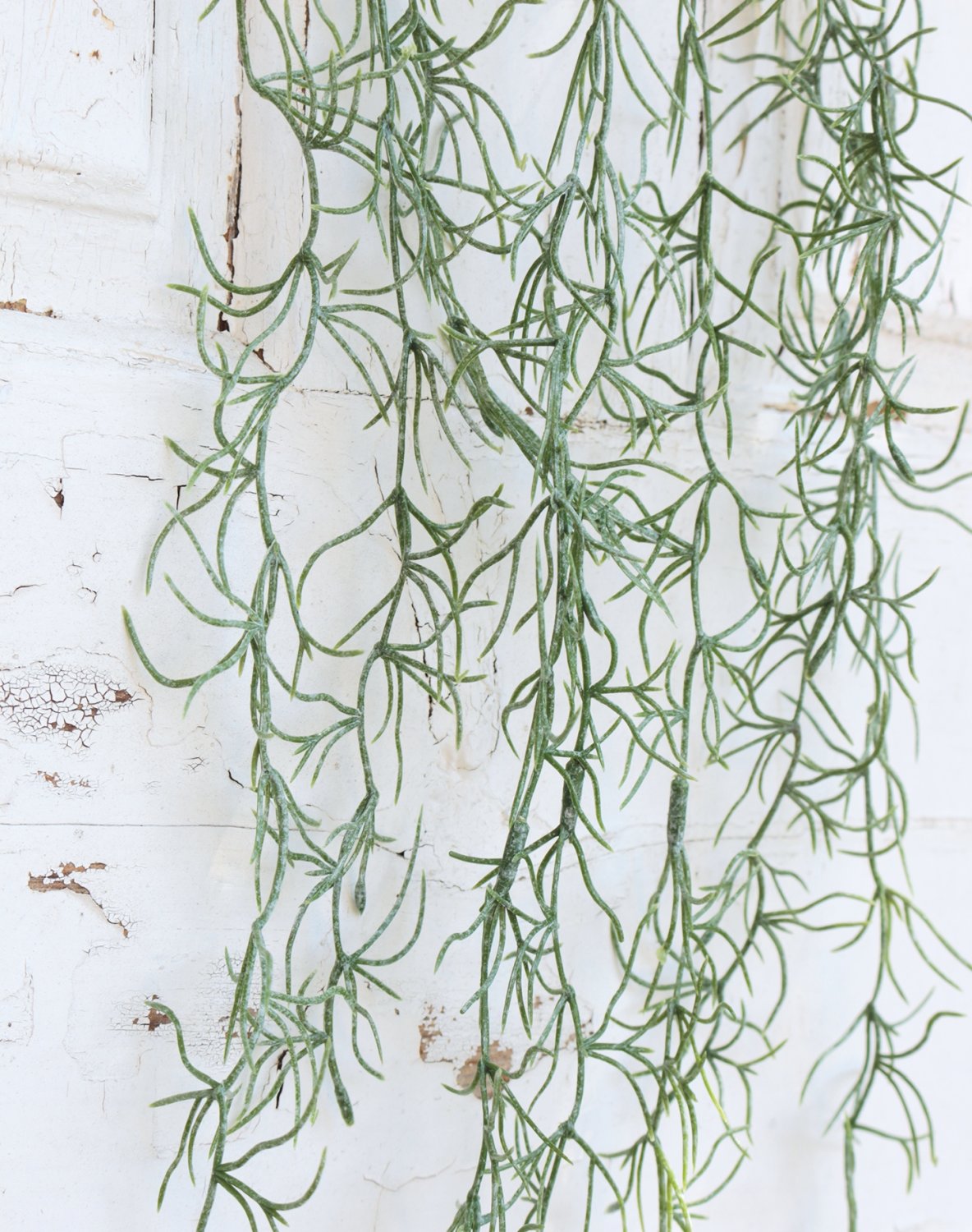 5215 809 a3 Вешалка из искусственного мха, 106 см, зелено-серая H-andreas  - Вид №3