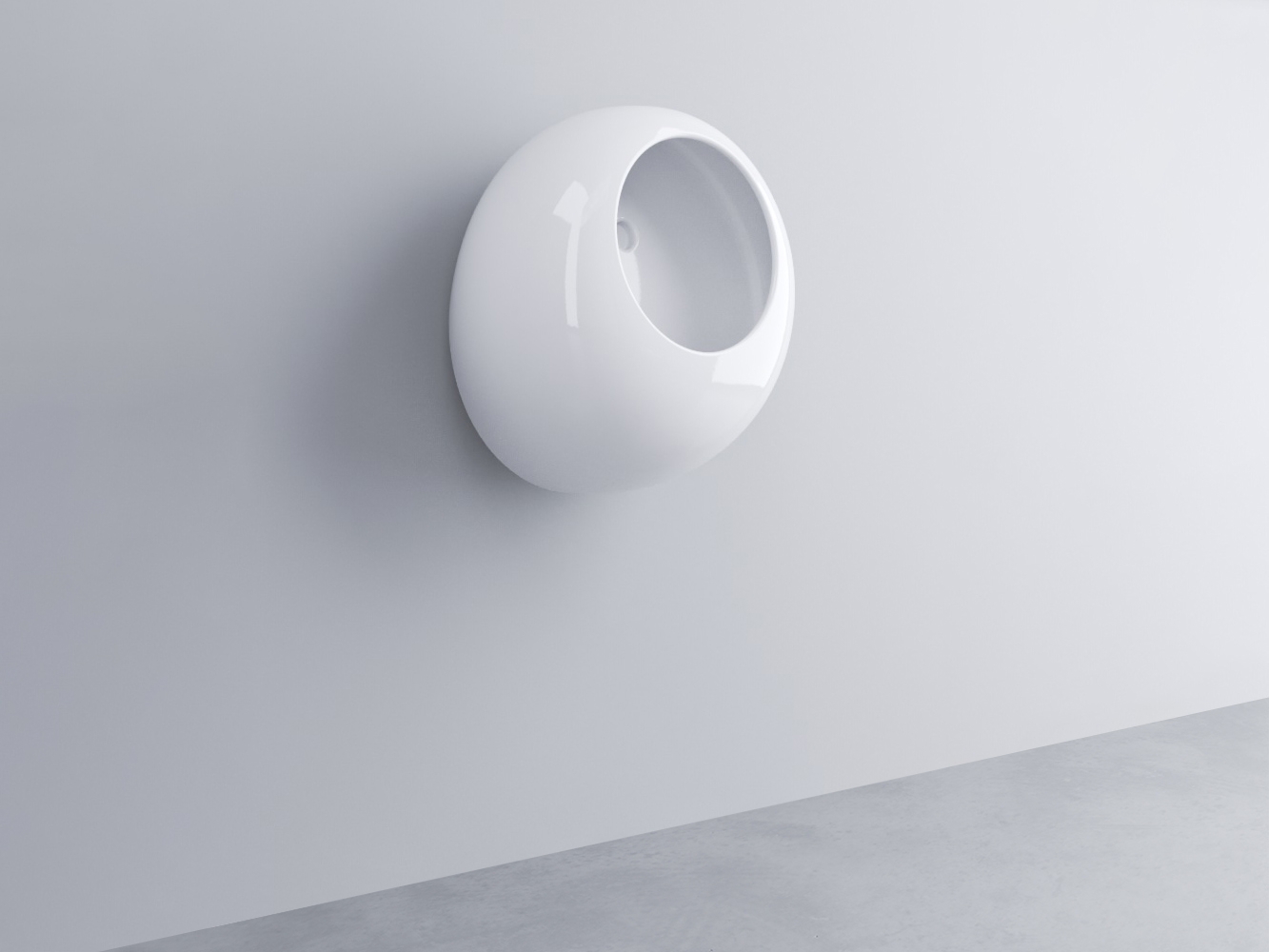 ORBL-BL писсуар подвесной Ball cielo Urinal Ceramica Cielo