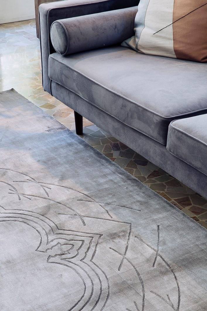 Arte di tappeti Прямоугольный коврик из вискозы ручной работы Dafè G217 - Вид №2