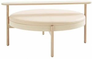 Karl Andersson Мягкая круглая скамья из массива дерева