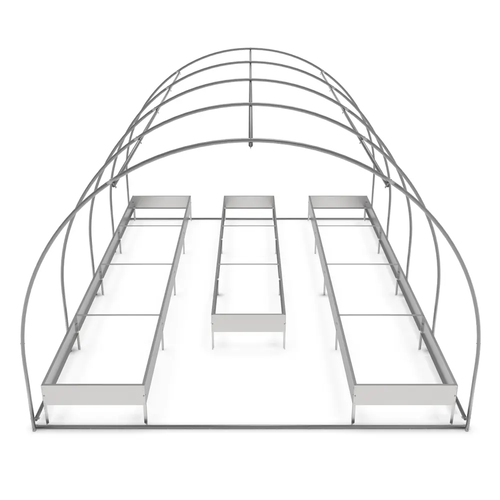 Santreyd: Оцинкованные грядки для теплицы 3x4 м 86762937 STLM-0071427