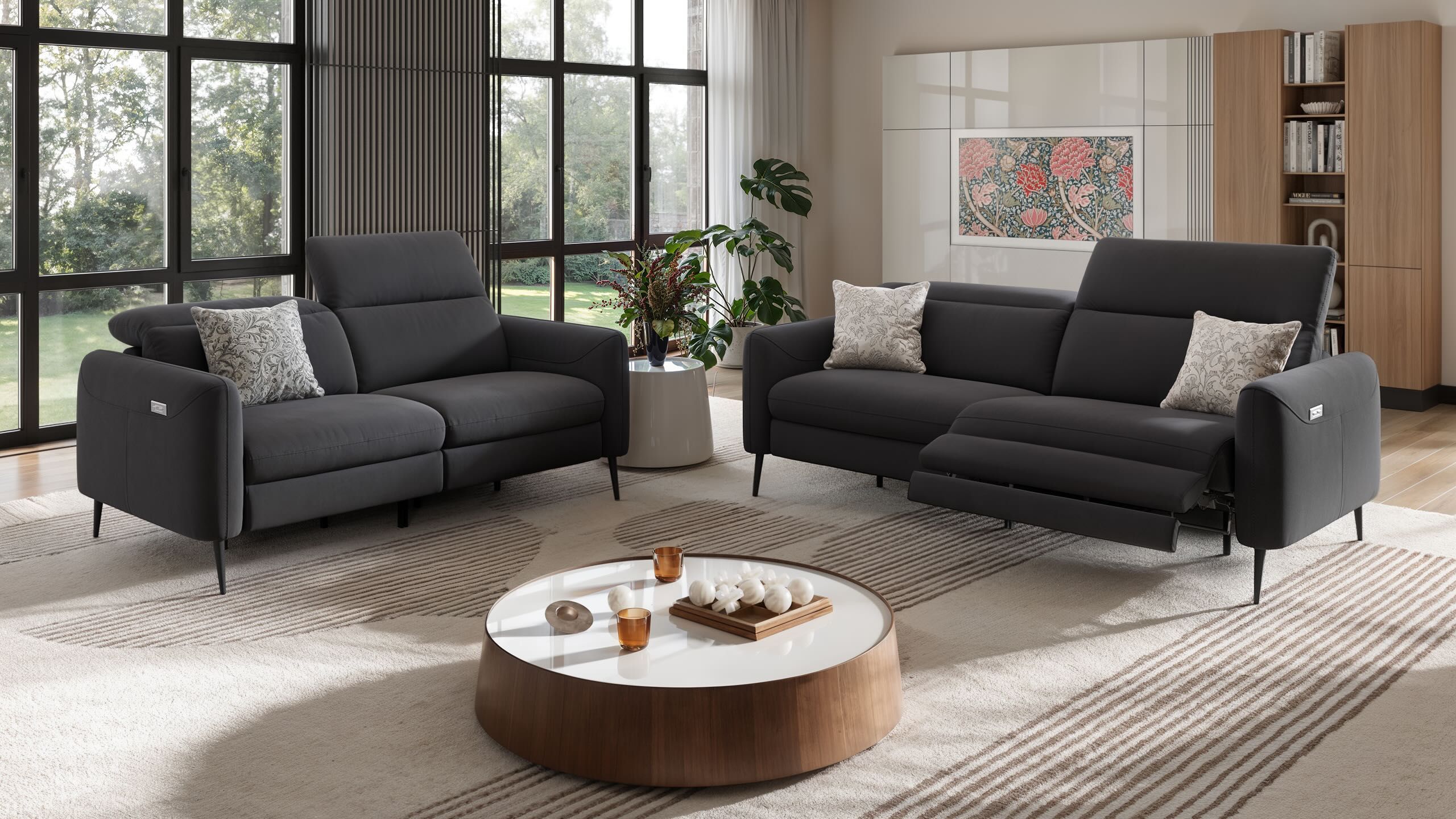 2-местный тканевый диван Sofanella Мессина ARCH-00138102 - Вид №2