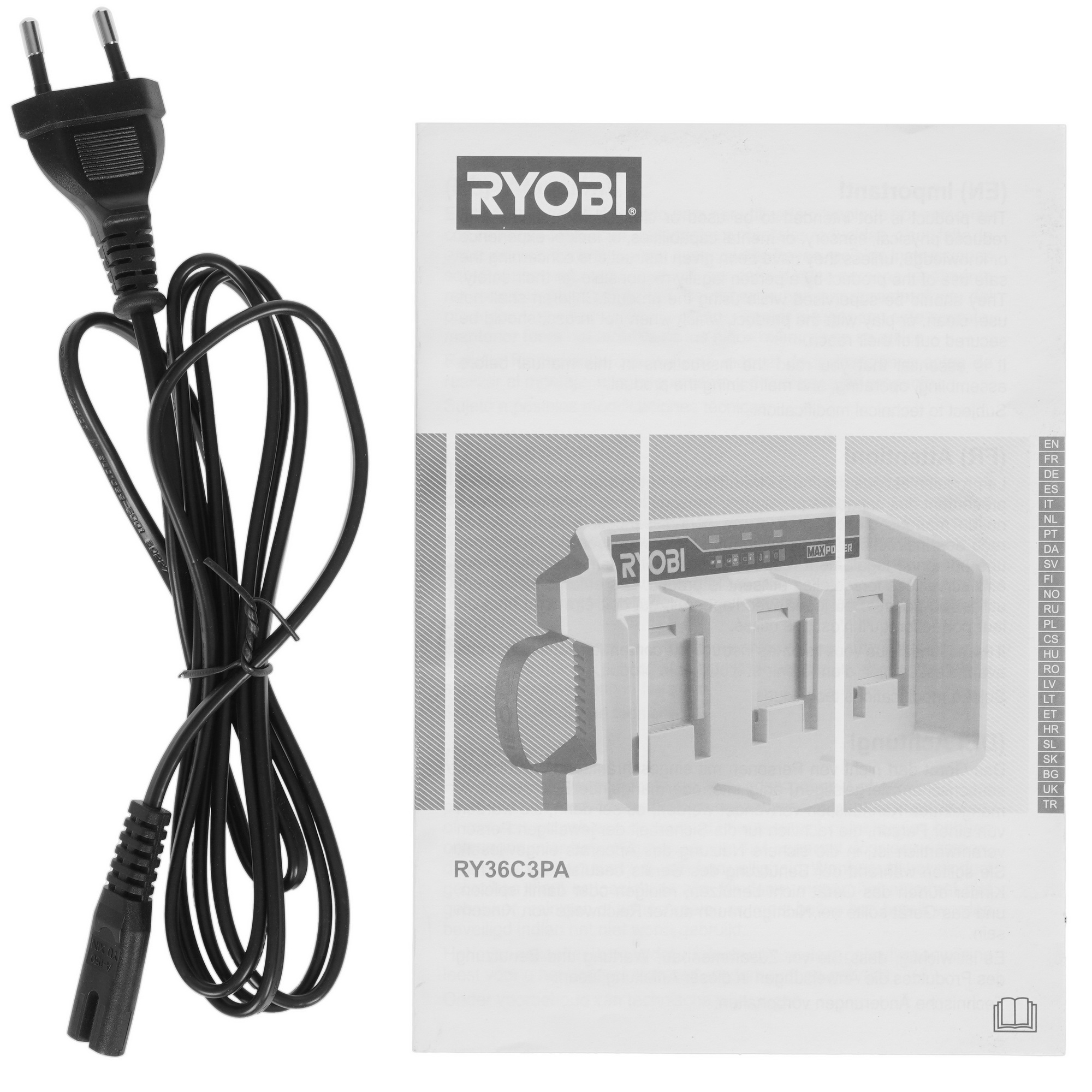 Зарядное устройство Ryobi 36В RY36C3PA ONE+ 36V 5481033 STDN-0015925 - Вид №3