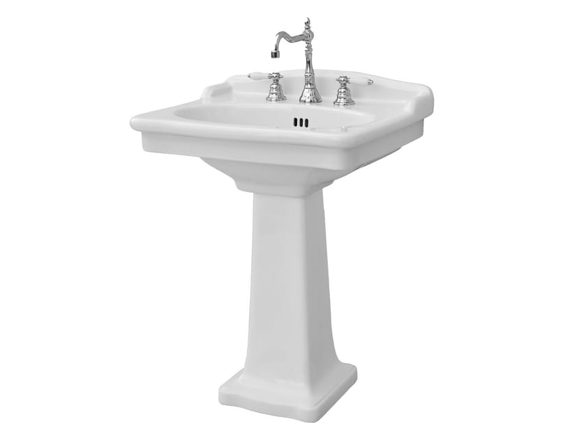 Керамическая раковина на колонне Gaia Mobili Комплектующие ARCH-00065456