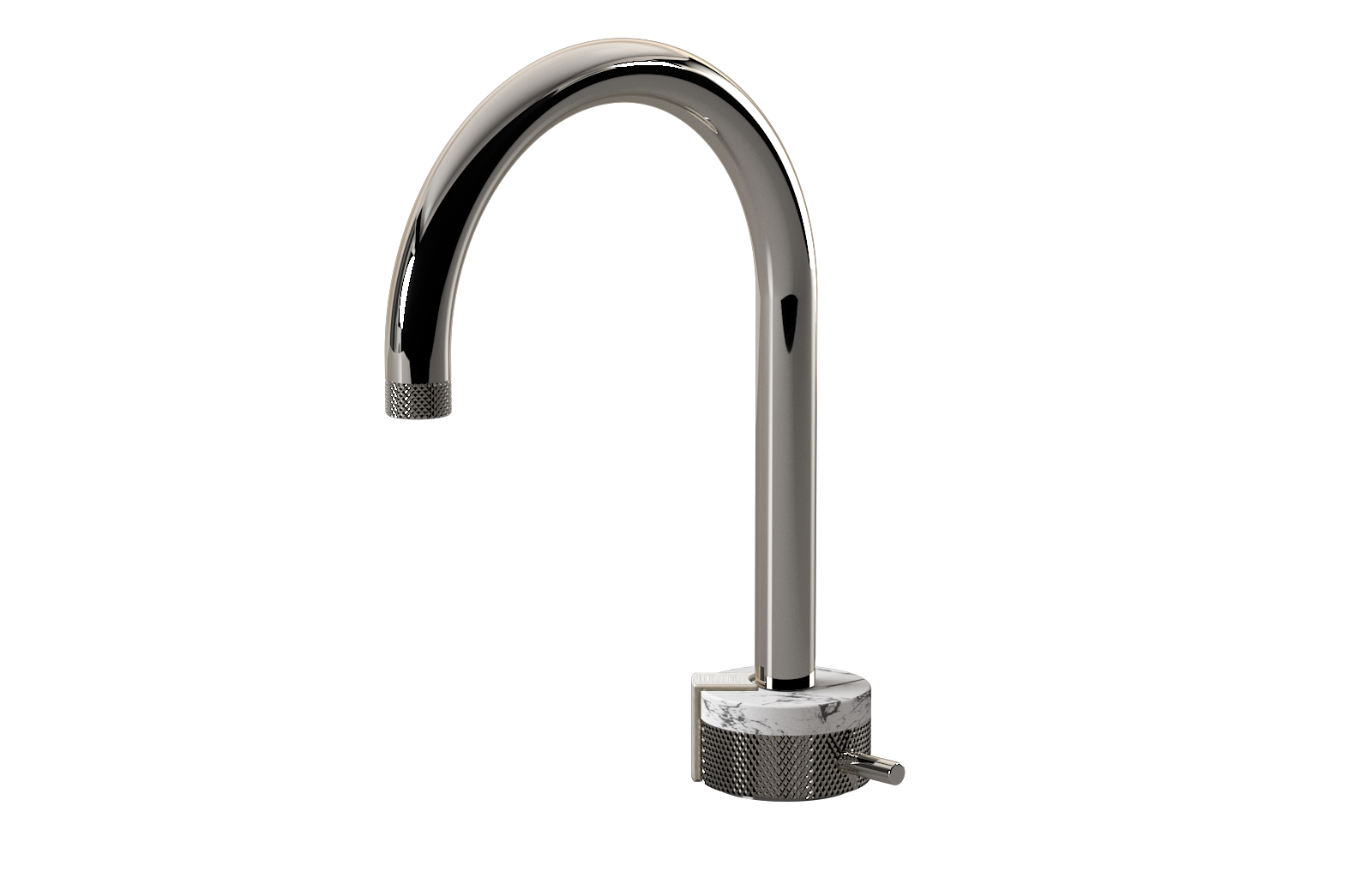 E-11502-R2MW-L2SN-PN Однорычажный прогрессивный смеситель для раковины - излив 16см GRAFF MOD+