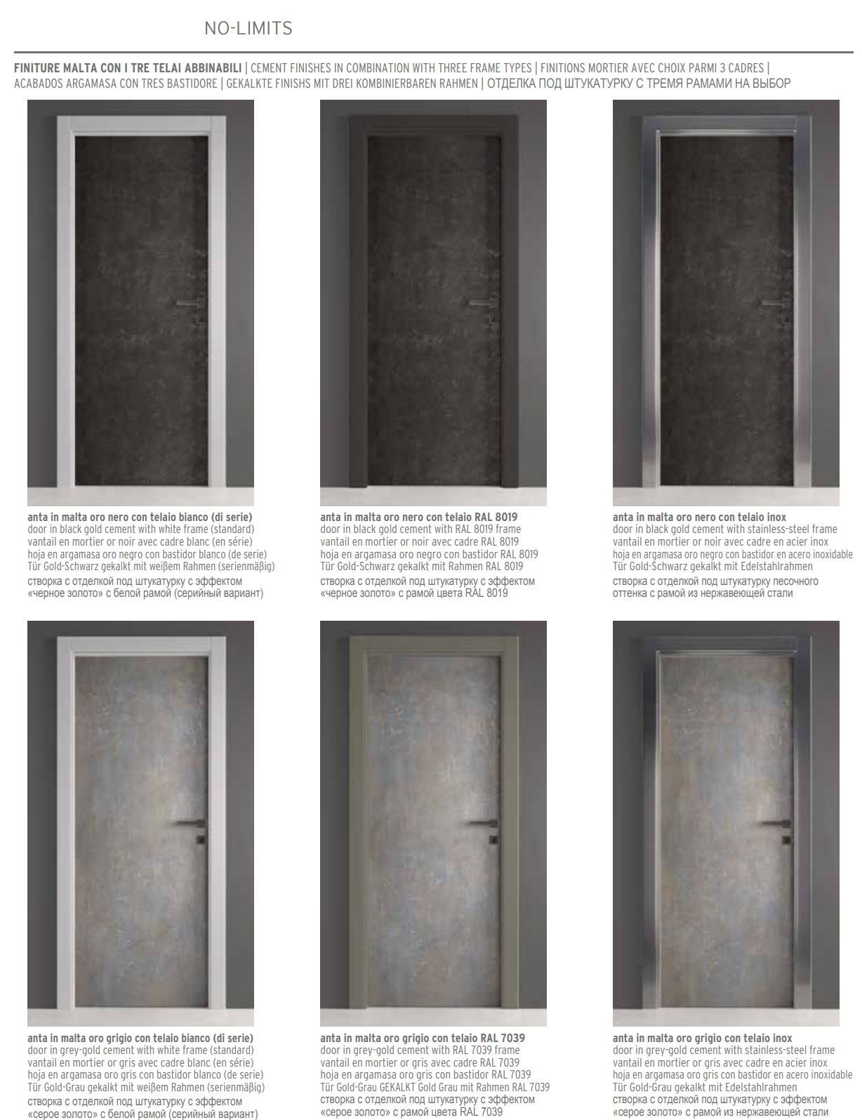 Ламинированная дверь с эффектом затирки GIDEA No-Limits ARCH-00091245 - Вид №23