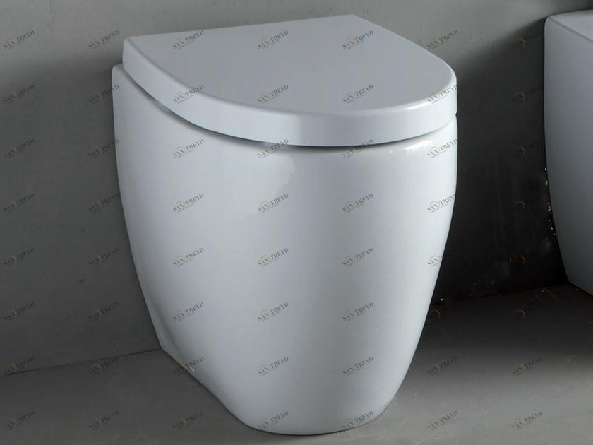 Приставной унитаз напольный Белый Rifra  Италия sun-id-1411652