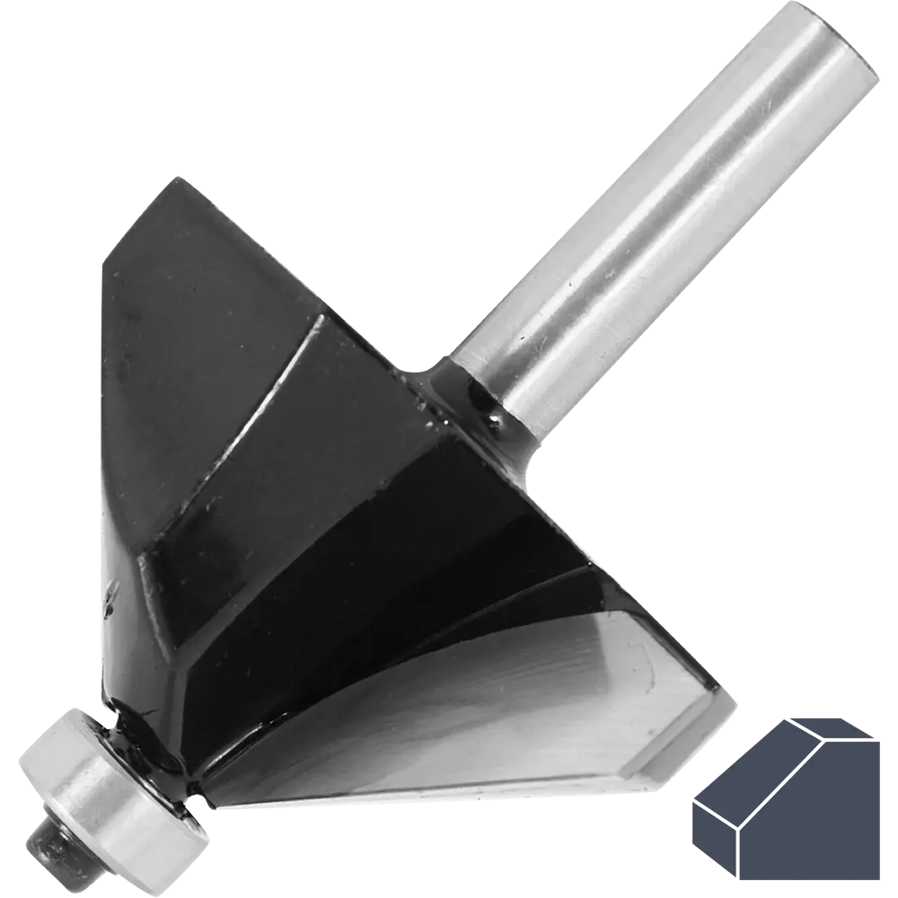 Фреза конусная кромочная Santreyd для декоративной обработки дерева 85635384 STLM-0064793