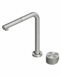 Inox. 463,16. Смеситель для кухни под ветром Quadrodesign