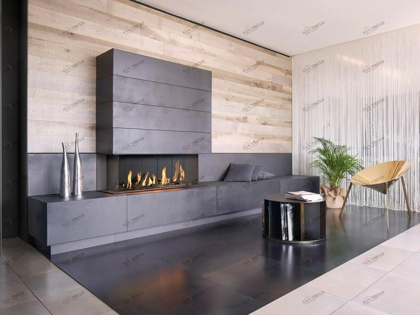 Piazzetta Газовый камин из майолики sun-id-1375129