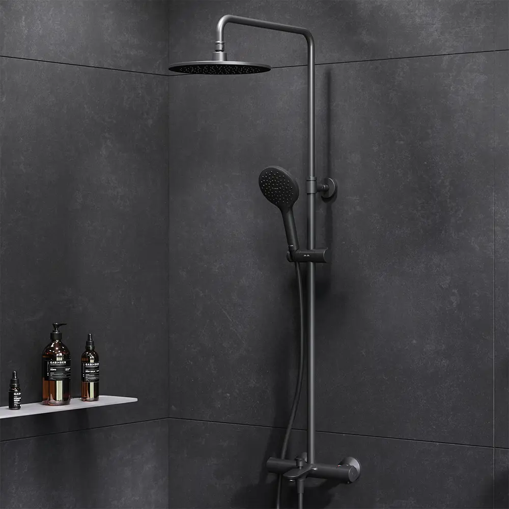 Душевая стойка AM.PM Moxie с термостатом и тремя режимами 87707672 STLM-1543751 - Вид №9