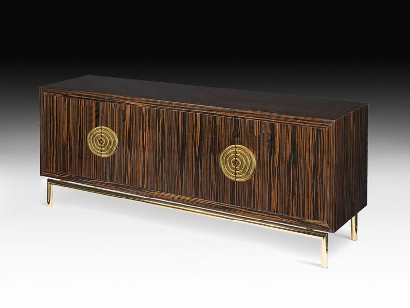 VGnewtrend Комод из черного дерева с распашными дверцами Original sin 7511968.71  - Вид №1