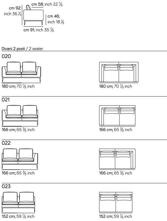 AMURA Модульный угловой диван из ткани Leonard Am024.240+241+245 - Вид №5