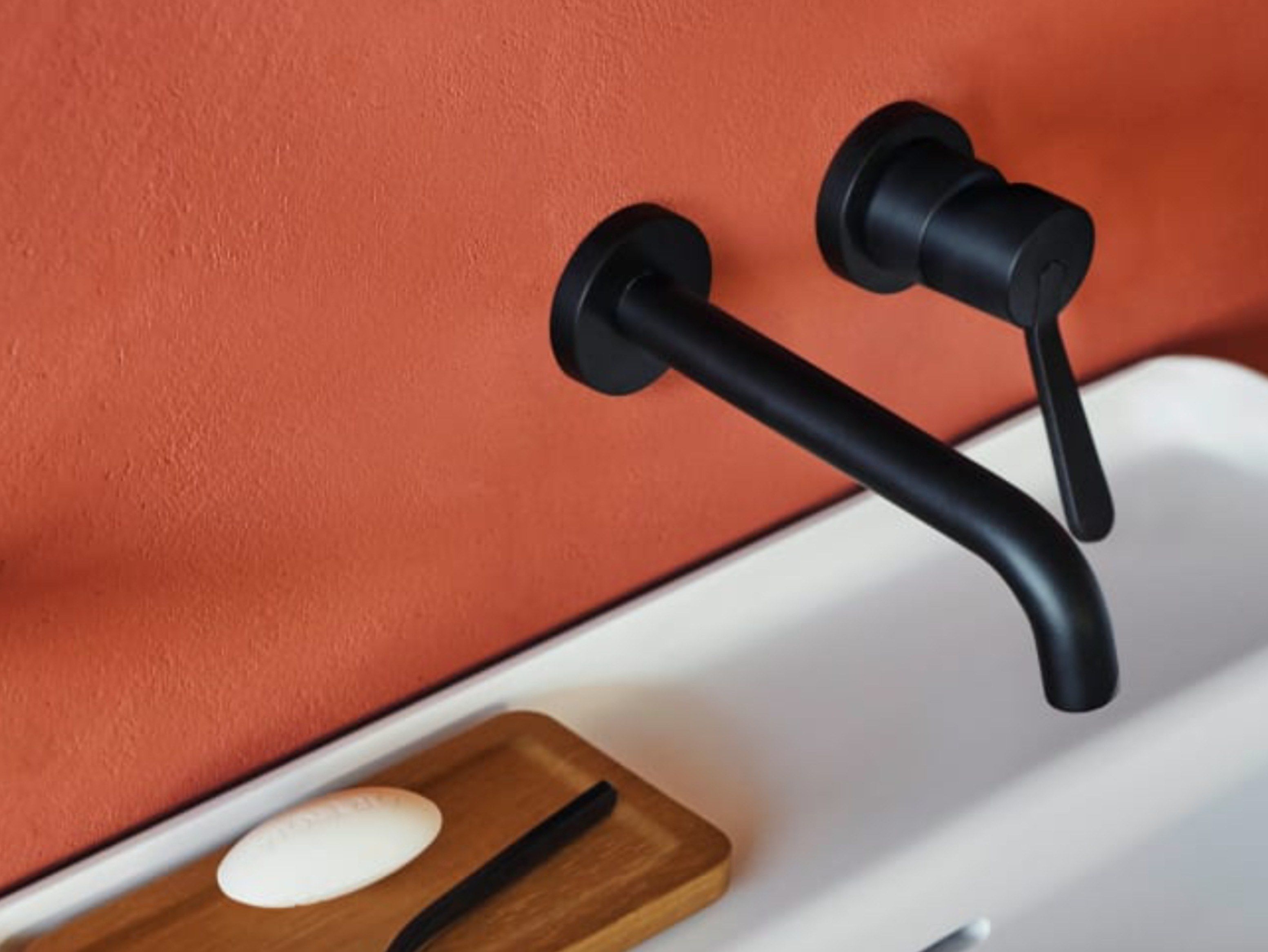 Латунь однорычажный настенный смеситель для раковины Agape Fez 2 ARCH-00056103