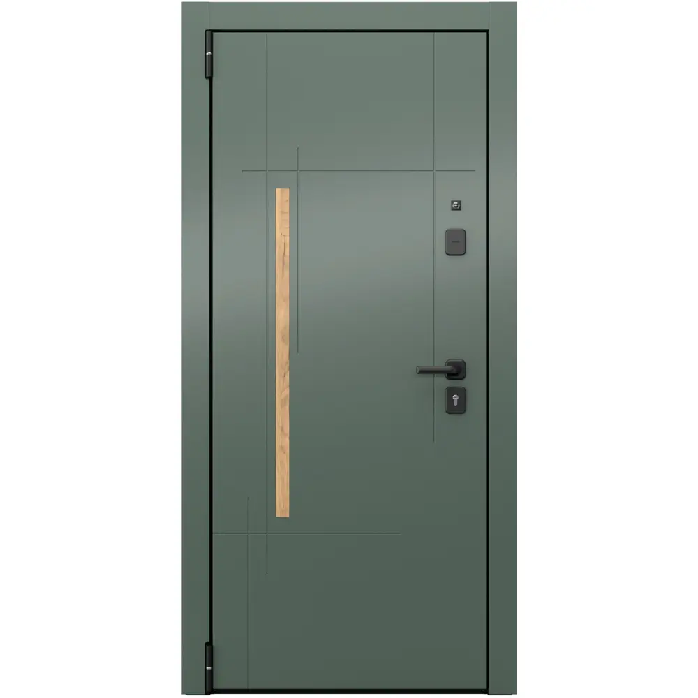 Дверь входная металлическая Грин Классик 95x205 см левая шелк грейдж TOREX STLM-2127797 - Вид №1