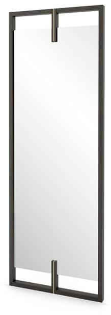 FRATO Прямоугольное зеркало из фанерованной древесины с настенной рамой  Fac050021aaa  - Вид №1