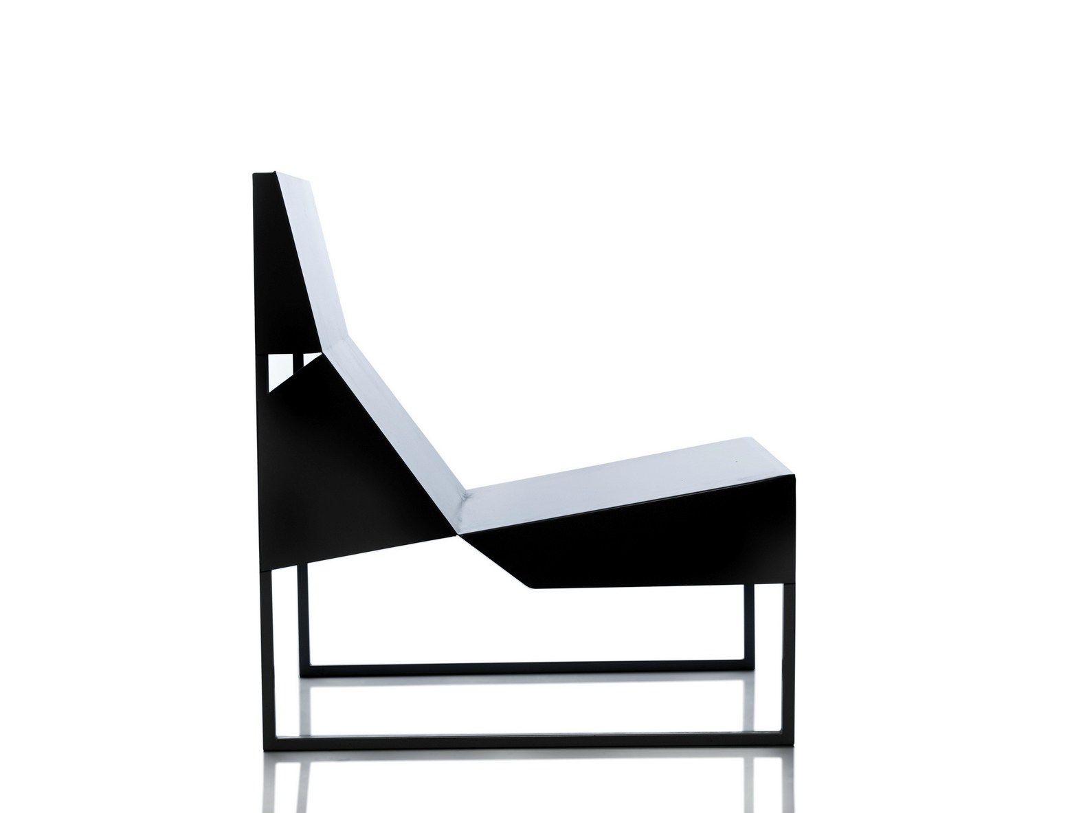 Стул из нержавеющей стали Branca Lisboa PAPER LOUNGE CHAIR ARCH-00113207